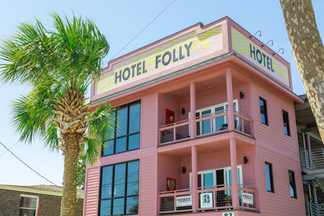 Hotel Folly With Marsh And Sunset Views フォーリービーチ エクステリア 写真