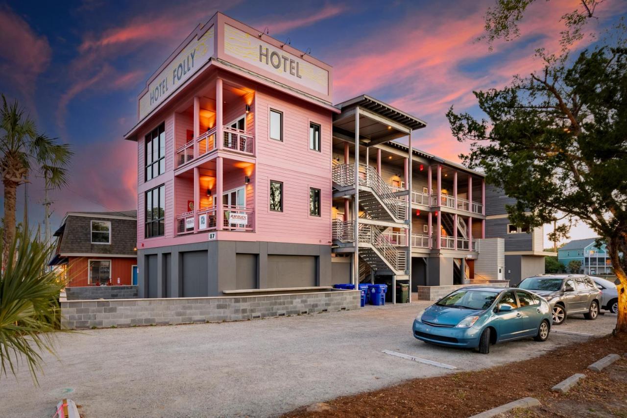 Hotel Folly With Marsh And Sunset Views フォーリービーチ エクステリア 写真