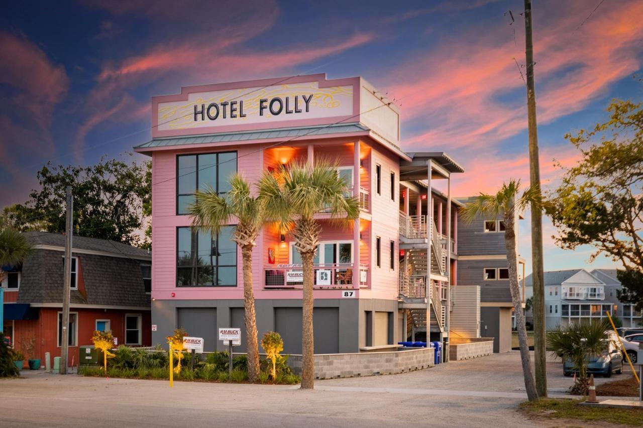 Hotel Folly With Marsh And Sunset Views フォーリービーチ エクステリア 写真